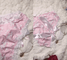Kawaii Pink Underwear Gif