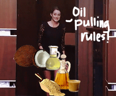 shailene woodley oil pulling