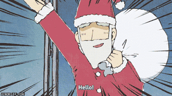 Resultado de imagen para merry christmas anime gif