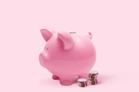 Piggy bank GIF