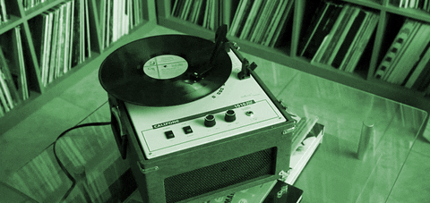 Record Player Vintage GIF by Jerology - Find & Share on GIPHY