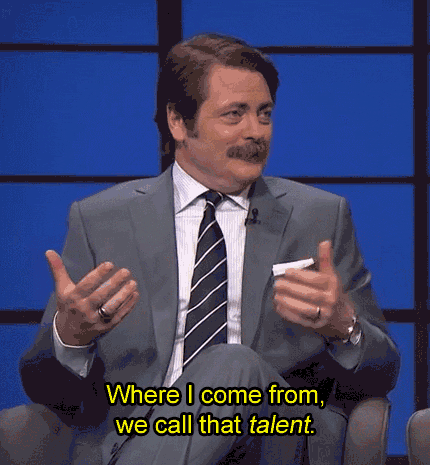 Ron Swanson Talent GIF - Find & Share on GIPHY