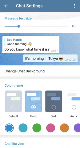 Telegram для Android та iOS оновився до версії 5.11