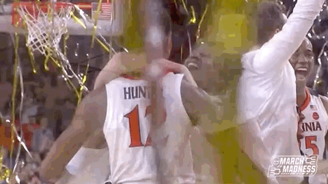 College Basketball Virginia 2019 National Champions GIF by NCAA March Madness
