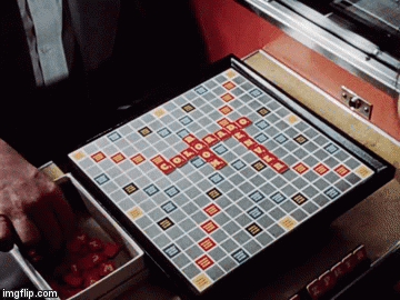 A Scrabble Board Game