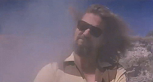 Image result for the big lebowski dust gif