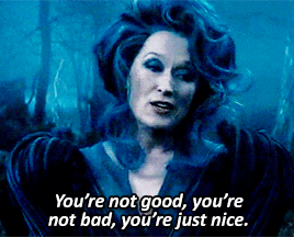 Image result for you're not bad you're not good you're just nice
