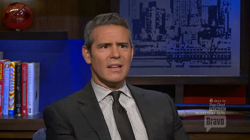 Confused Andy Cohen Gif By RealitytvGIF