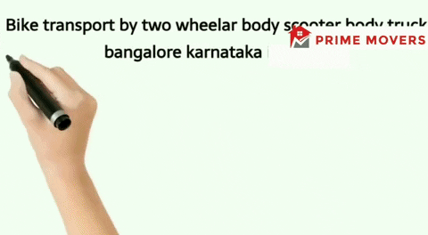Bangalore to All India two wheeler bike transport services with scooter body auto carrier truck