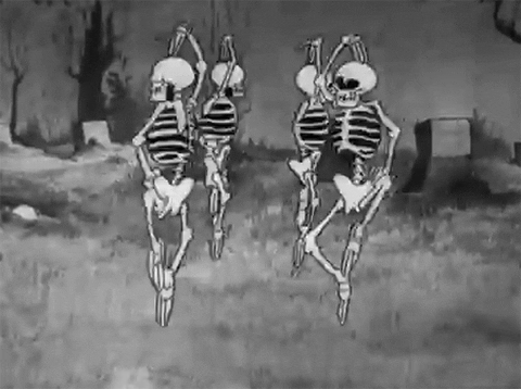 The Skeleton Dance Dancing GIF - Find & Share on GIPHY