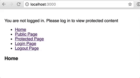 Restricted Navigation