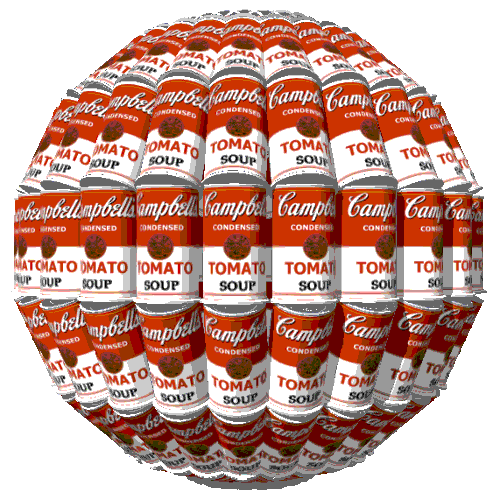 Tomato Soup Artists On Tumblr Sticker by badblueprints for iOS