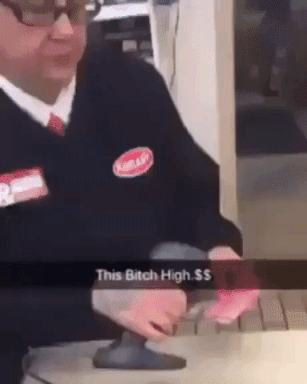 High On Work in funny gifs