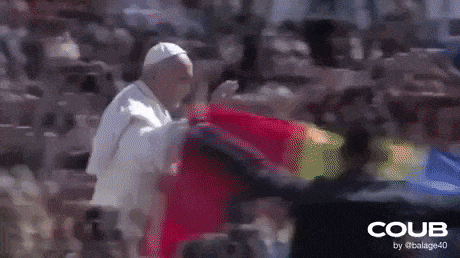 Blessing in style in funny gifs