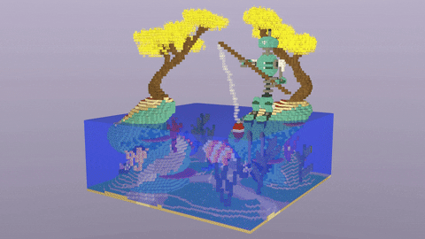 The Fishing Robot Minecraft Map