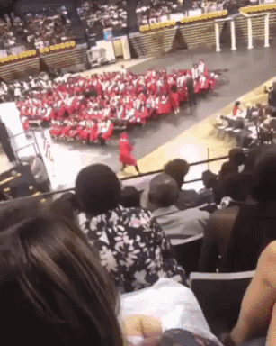 When you finally graduate in funny gifs