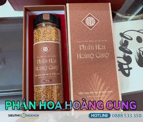 Cách Dùng Phấn Hoa Hoàng Cung GIF