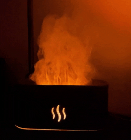 AromaFyre™ Flame Diffuser and Humidifier | Fire Aromatherapy – GeekedCity