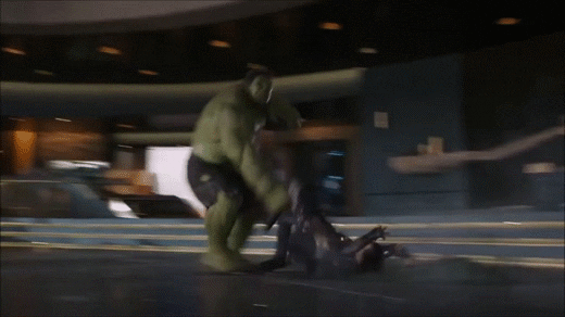 Image result for hulk loki gif