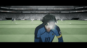 GIF rin blue lock peak para Instagram