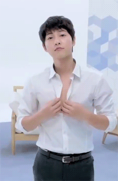 Resultado de imagen para song joong ki gif