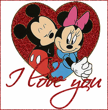 cartoon graphics mickey mouse animated minnie glitter disney desicomments giphy text gifs krazyinlove cartoons desi iloveyou him code comments clip