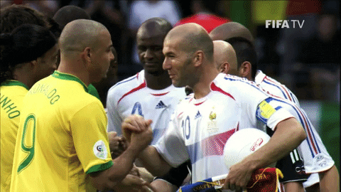 Zidane et Ronaldo