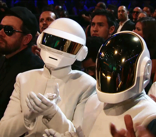 Daft Punk Applause GIF by Complex - Find & Share on GIPHY