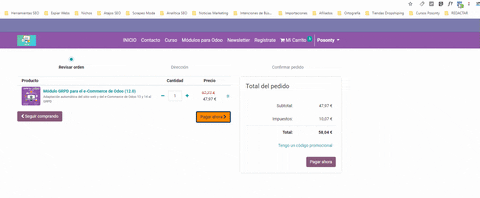 Odoo • Imagen y texto