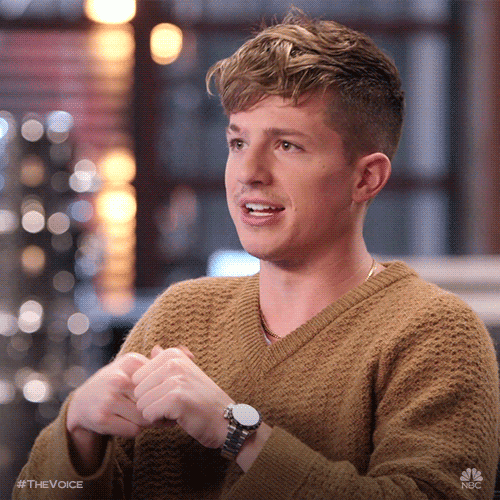 Charlie Puth GIF by The Voice Find & Share on GIPHY