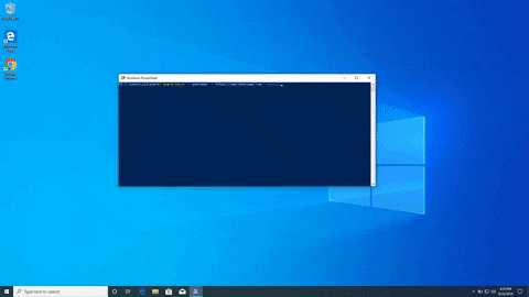 Windows demo