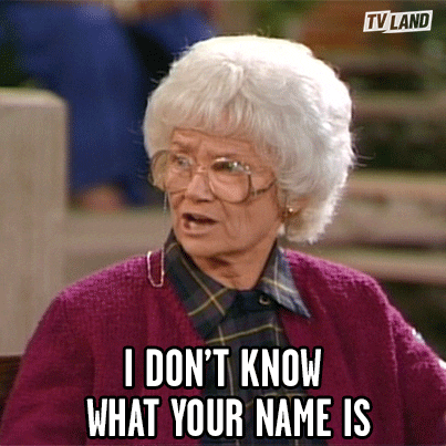 dont know you golden girls gif by tv land - find & share on giphy