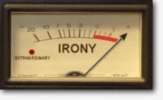 A irony meter