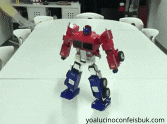 This Transformer toy in wow gifs