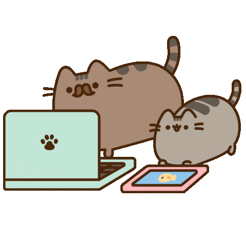 Fathers Day Family Sticker by Pusheen for iOS & Android | GIPHY