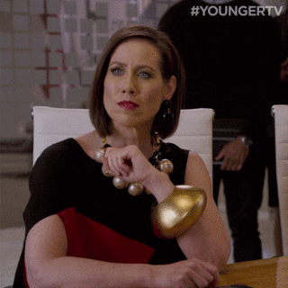 Shocked Tv Land GIF by YoungerTV
