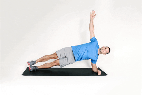 Rolling Side Plank | Bài tập toàn thân cho người chạy bộ