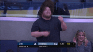 Jamming Rock On GIF by NBA - Find & Share on GIPHY