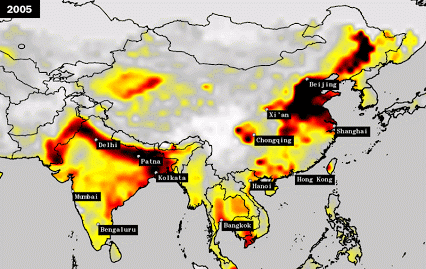 pollution map