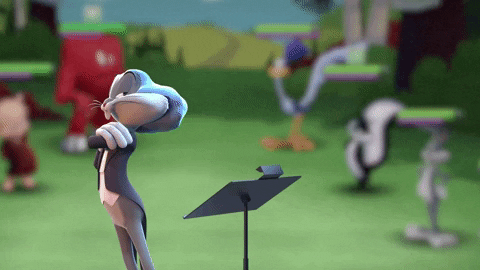 Bugs Bunny Point GIF by Looney Tunes World of Mayhem
