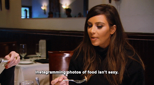 sexy food kim kardashian instagram lessons