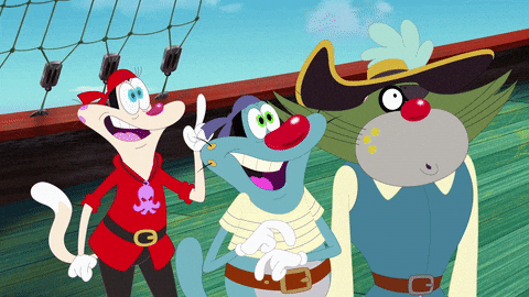 Jack Love GIF by Oggy and the Cockroaches