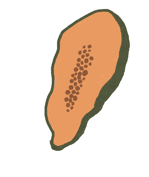 Papaya Love Sticker by Carlos Sadness for iOS & Android GIPHY