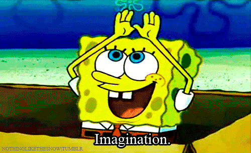 Spongebob Imagination O Find And Share On Giphy