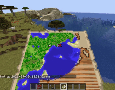 How to Use a Minecraft Treasure Map