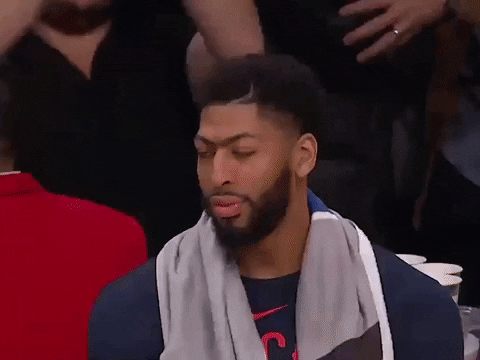 Frustrated Anthony Davis GIF by ESPN - Find & Share on GIPHY