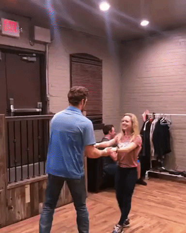 The lady in blue in funny gifs