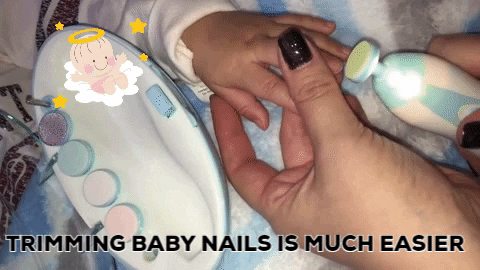premium led baby nail trimmer set