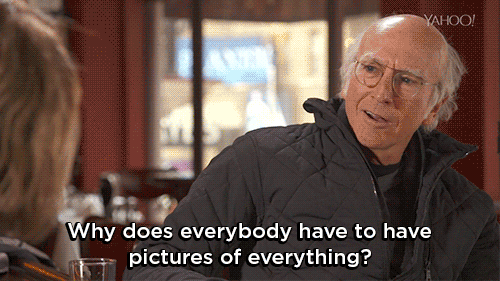 Image result for larry david pretty good gif