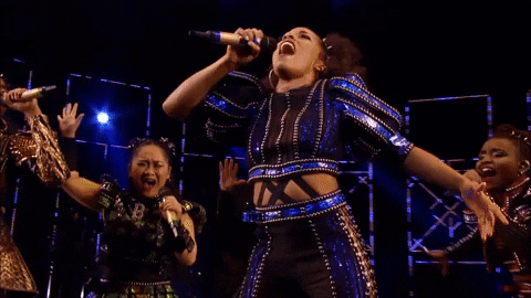 SIX on Broadway GIF